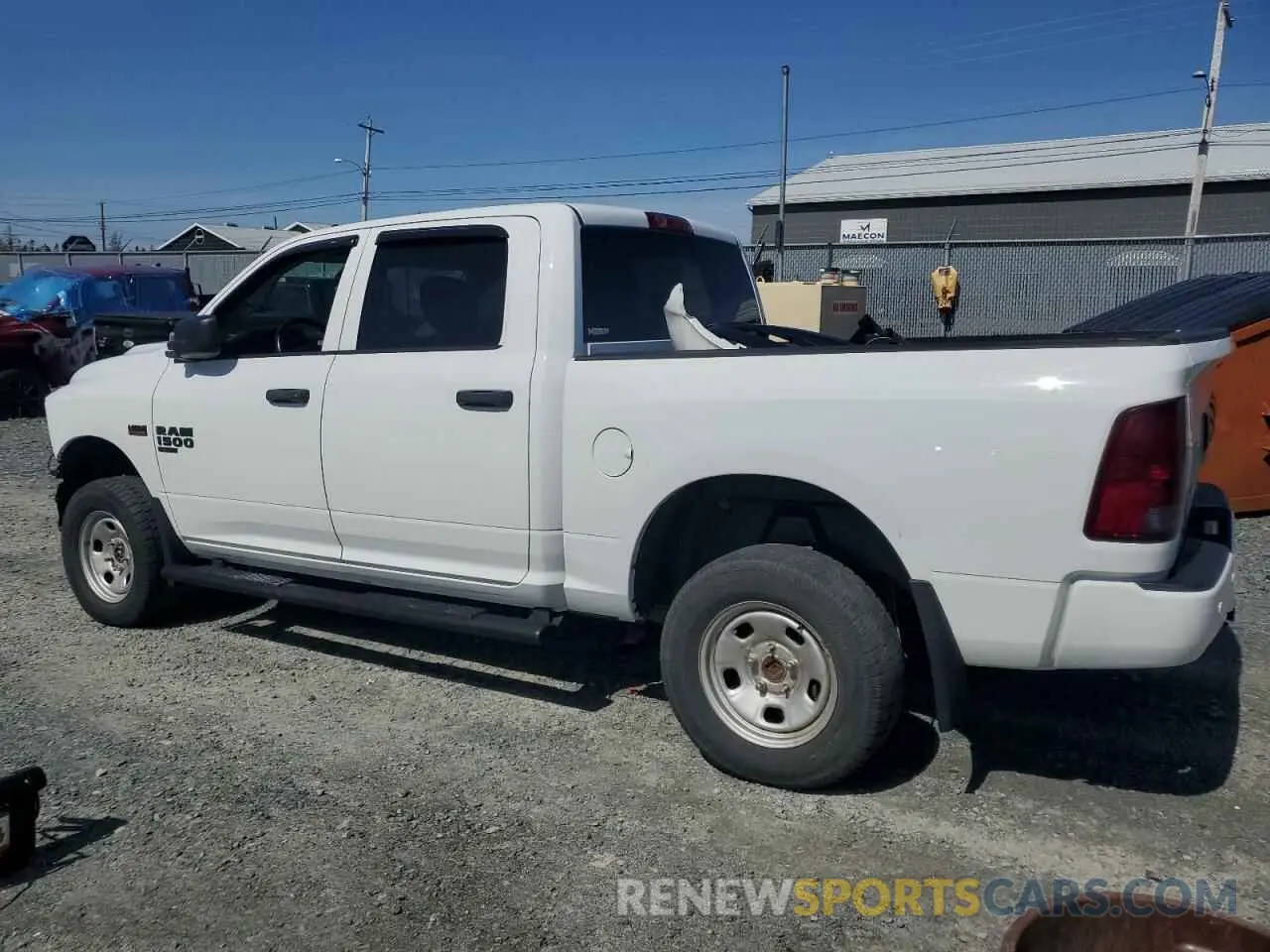 2 Photograph of a damaged car 3C6RR7KT4NG215162 RAM 1500 2022