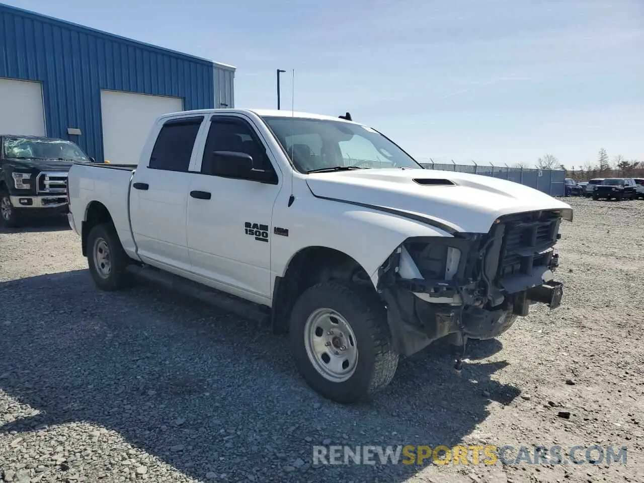 4 Photograph of a damaged car 3C6RR7KT4NG215162 RAM 1500 2022