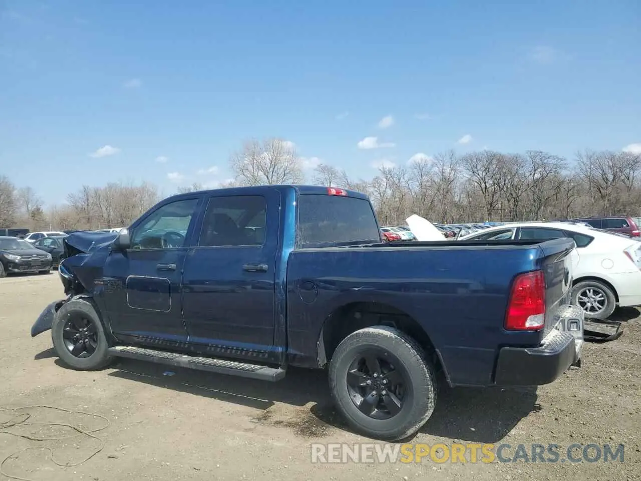 2 Photograph of a damaged car 3C6RR7KT6NG352815 RAM 1500 2022