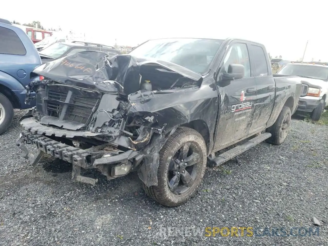 1 Фотография поврежденного автомобиля 1C6RR7FG8PS547985 RAM 1500 2023