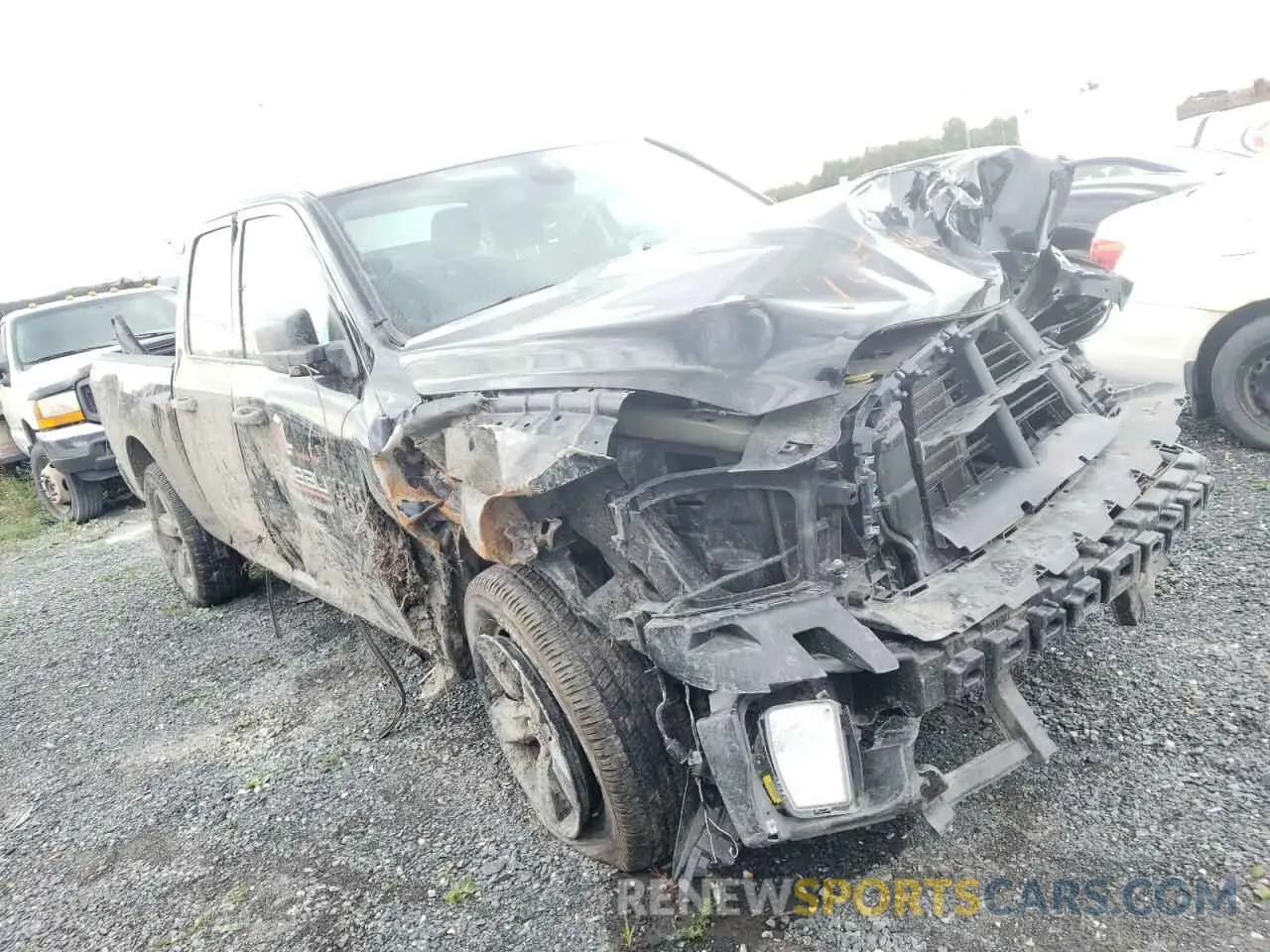 4 Фотография поврежденного автомобиля 1C6RR7FG8PS547985 RAM 1500 2023