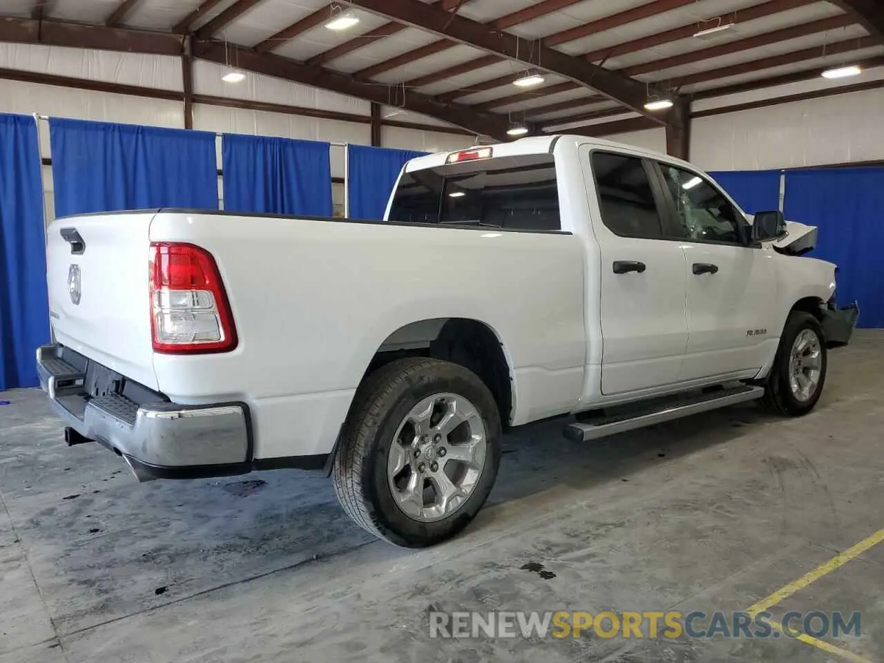 3 Photograph of a damaged car 1C6RREBT0PN586091 RAM 1500 2023