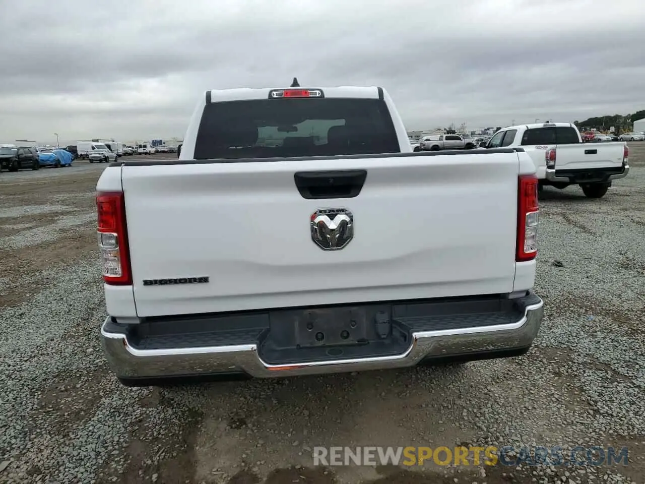 6 Photograph of a damaged car 1C6RREFG2PN607813 RAM 1500 2023