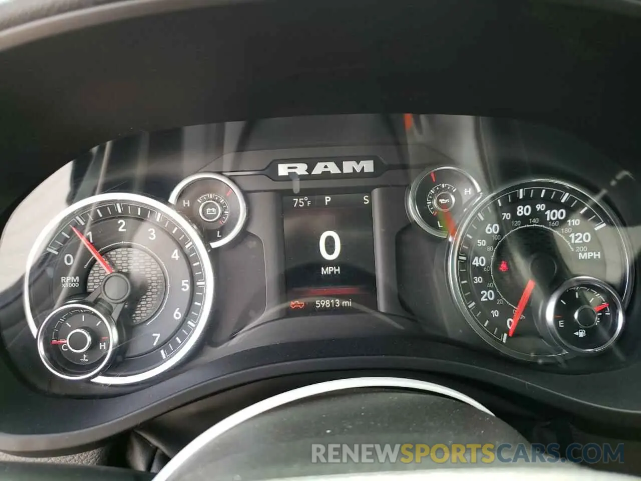 9 Фотография поврежденного автомобиля 1C6RREFT1PN543681 RAM 1500 2023