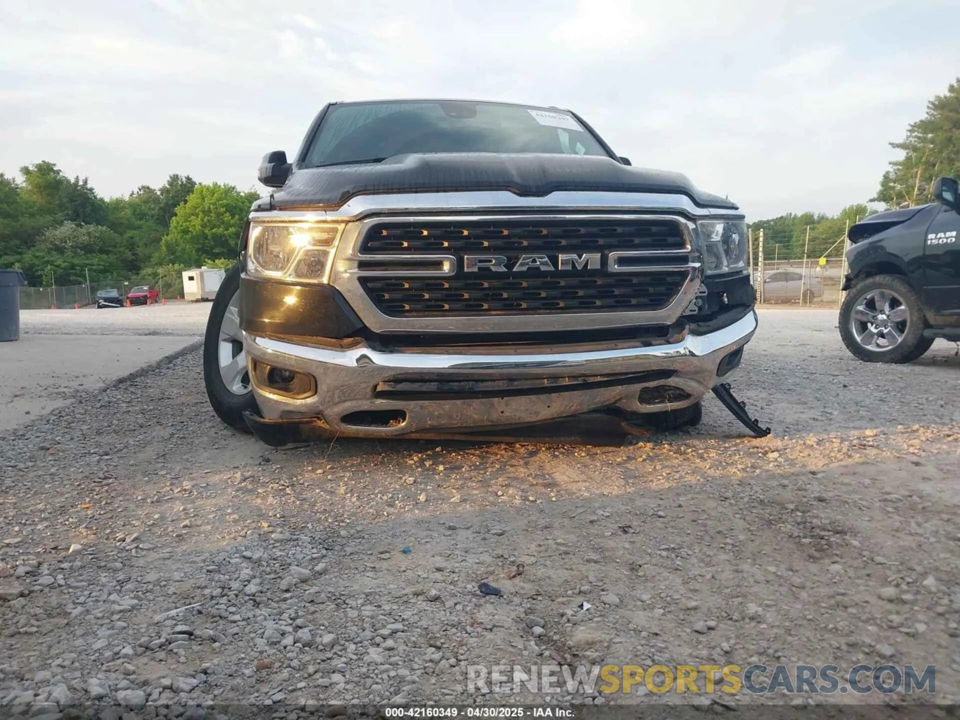 6 Photograph of a damaged car 1C6RREFT3PN543679 RAM 1500 2023
