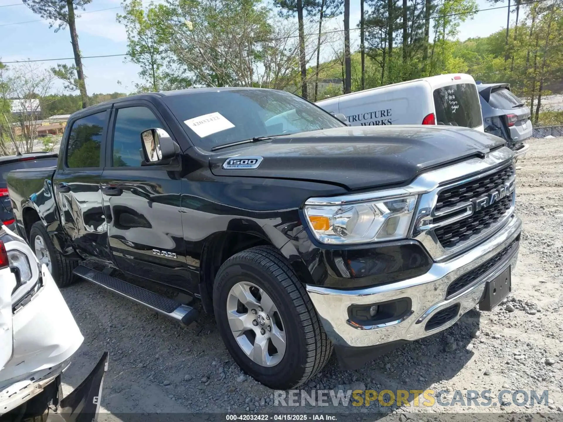 13 Photograph of a damaged car 1C6RREFT4PN619667 RAM 1500 2023