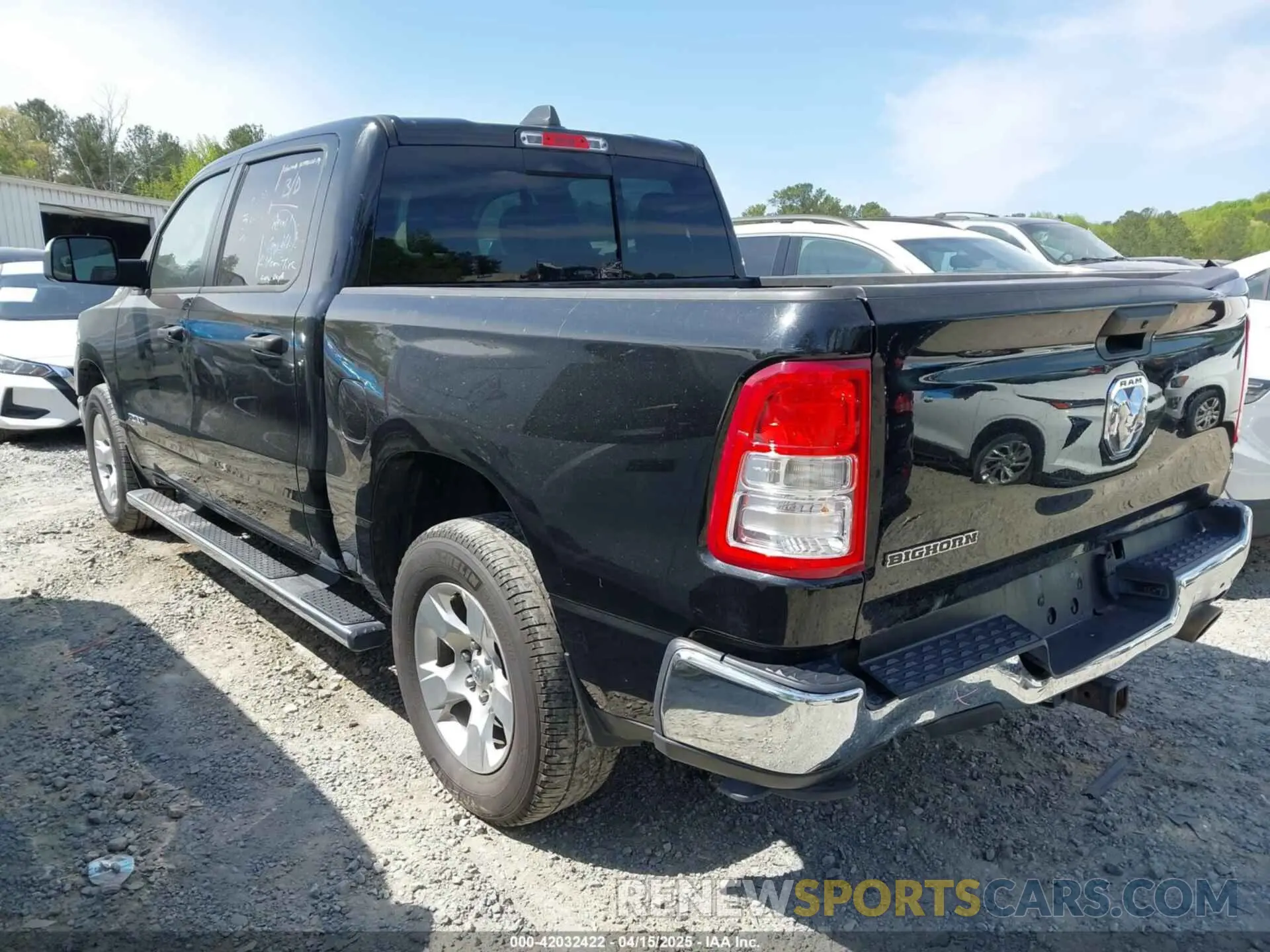 3 Photograph of a damaged car 1C6RREFT4PN619667 RAM 1500 2023
