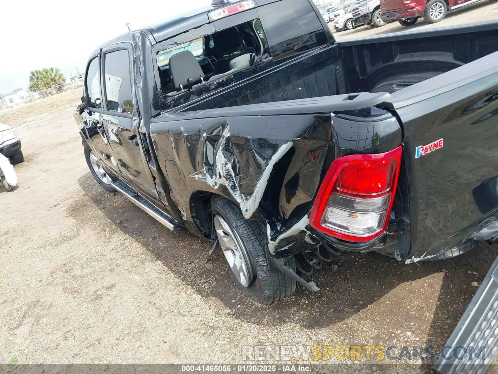 3 Photograph of a damaged car 1C6RREGT6PN620043 RAM 1500 2023