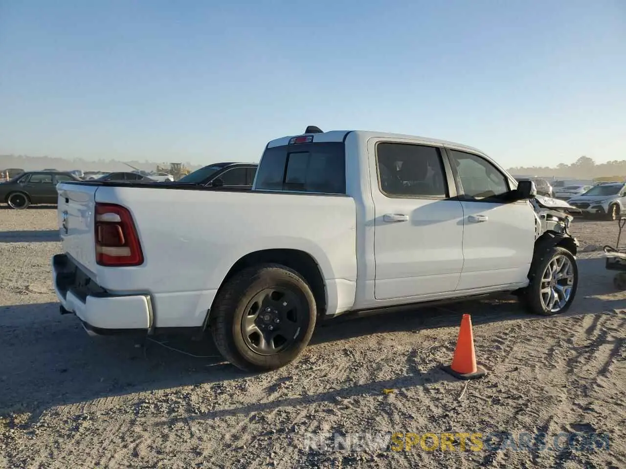 3 Photograph of a damaged car 1C6RREJT7PN607715 RAM 1500 2023