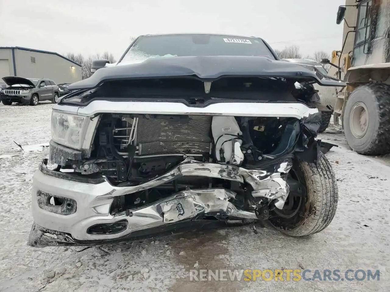 5 Photograph of a damaged car 1C6RRFFG4PN596058 RAM 1500 2023