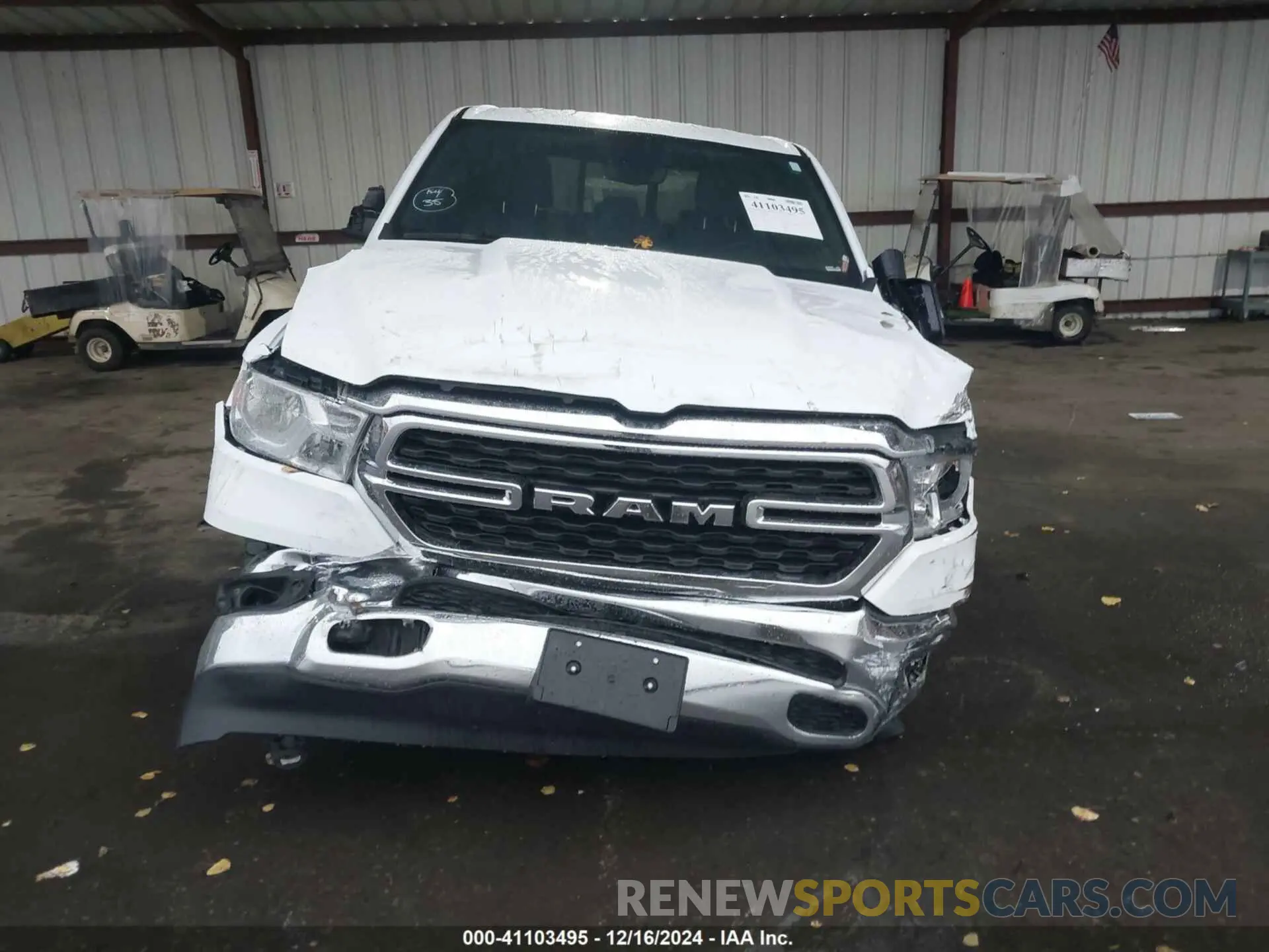 13 Photograph of a damaged car 1C6RRFFG7PN698664 RAM 1500 2023