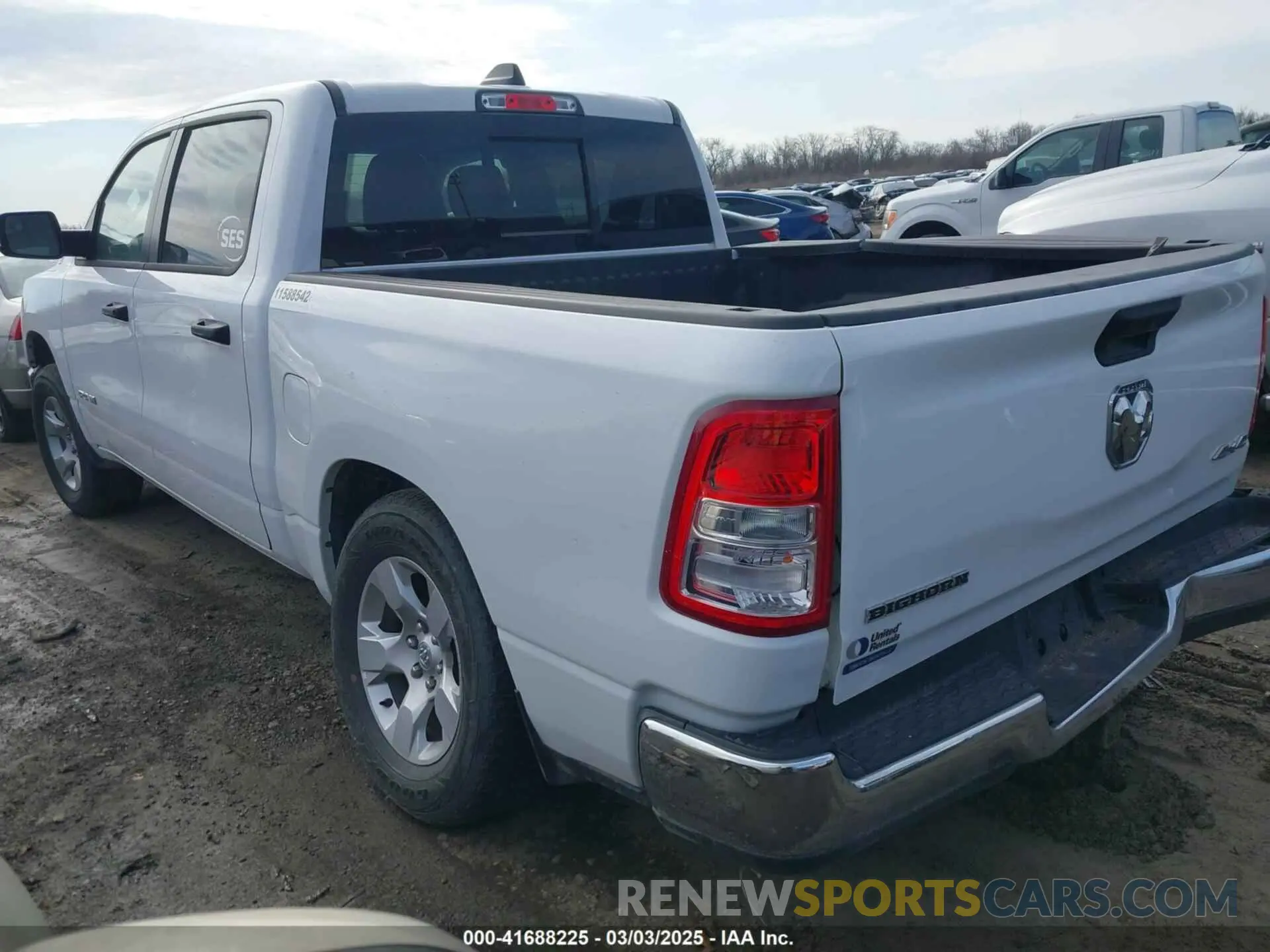 3 Фотография поврежденного автомобиля 1C6RRFFG9PN517256 RAM 1500 2023