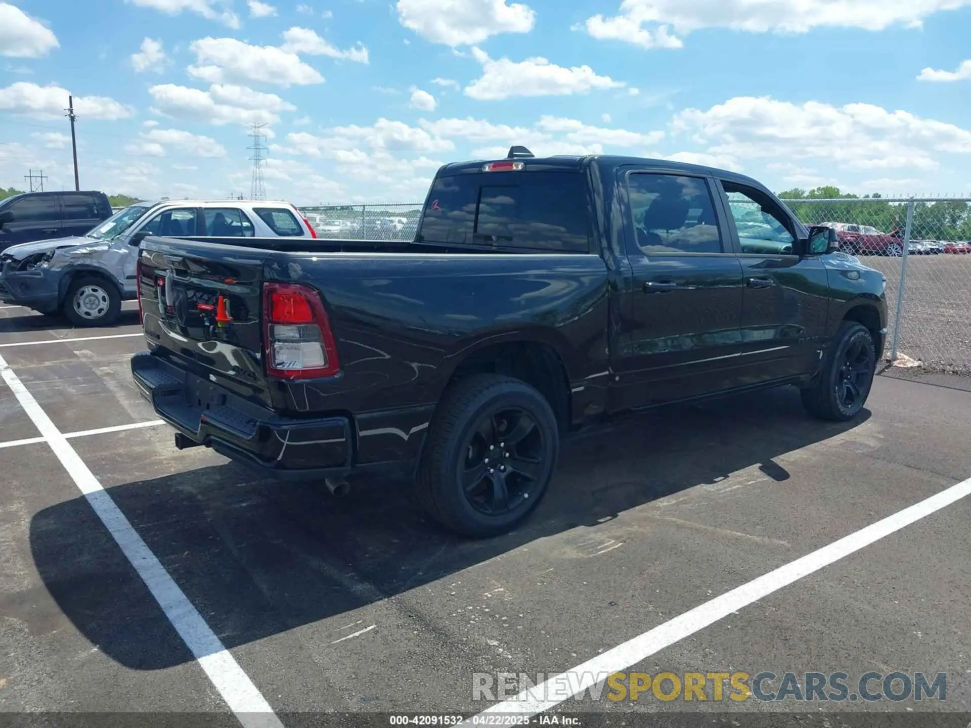 4 Фотография поврежденного автомобиля 1C6RRFFG9PN540780 RAM 1500 2023