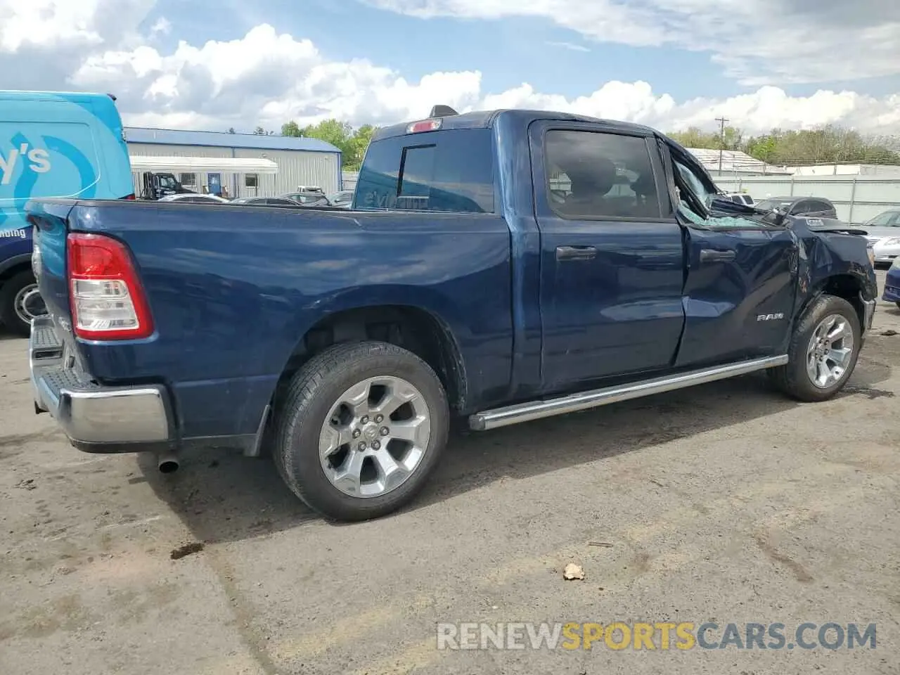 3 Photograph of a damaged car 1C6RRFFGXPN547074 RAM 1500 2023