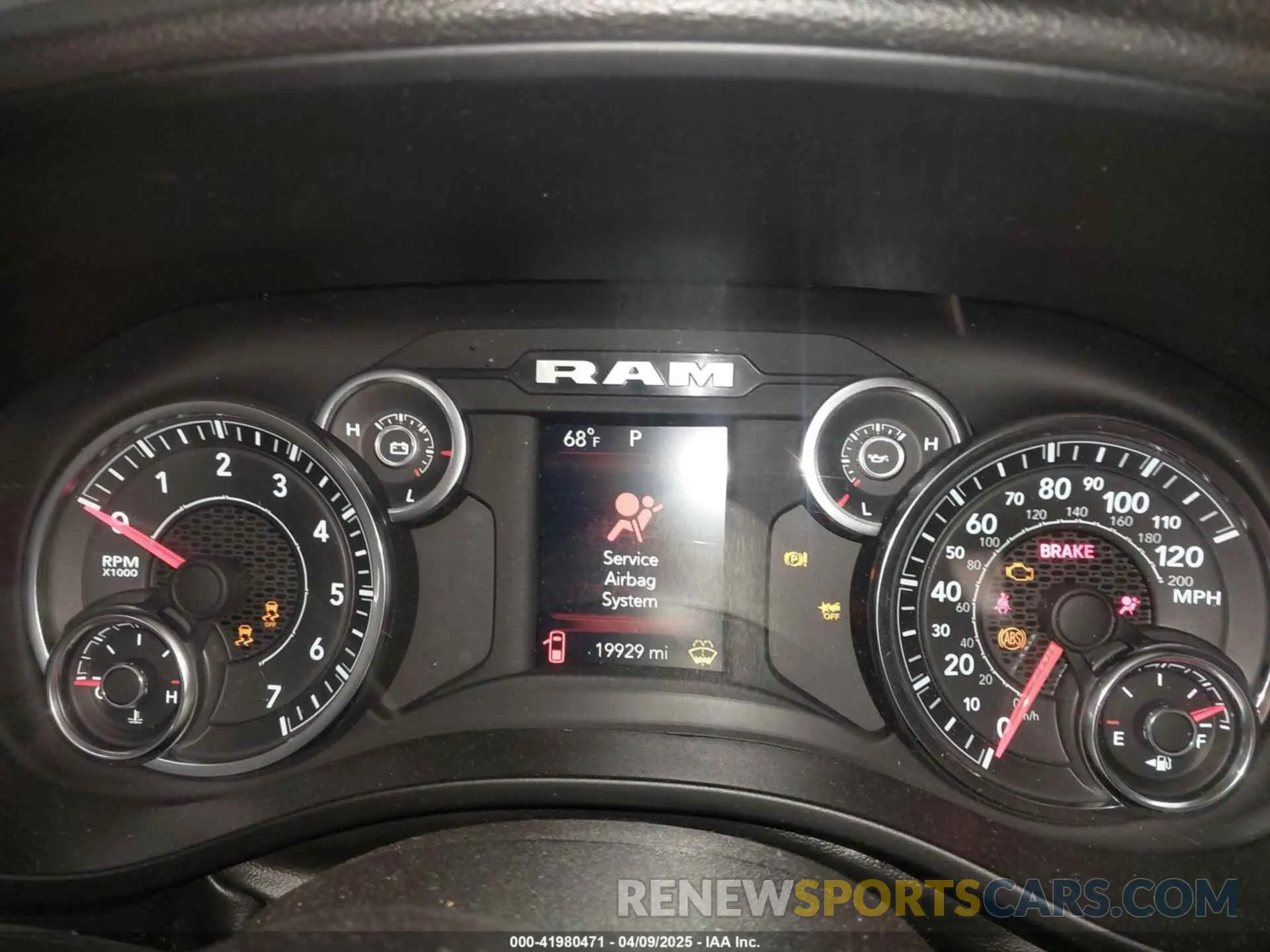 7 Фотография поврежденного автомобиля 1C6RRFFGXPN643299 RAM 1500 2023