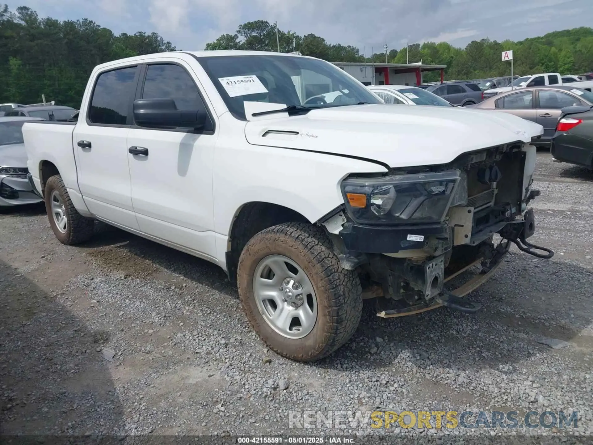 1 Photograph of a damaged car 1C6RRFGG4PN641188 RAM 1500 2023