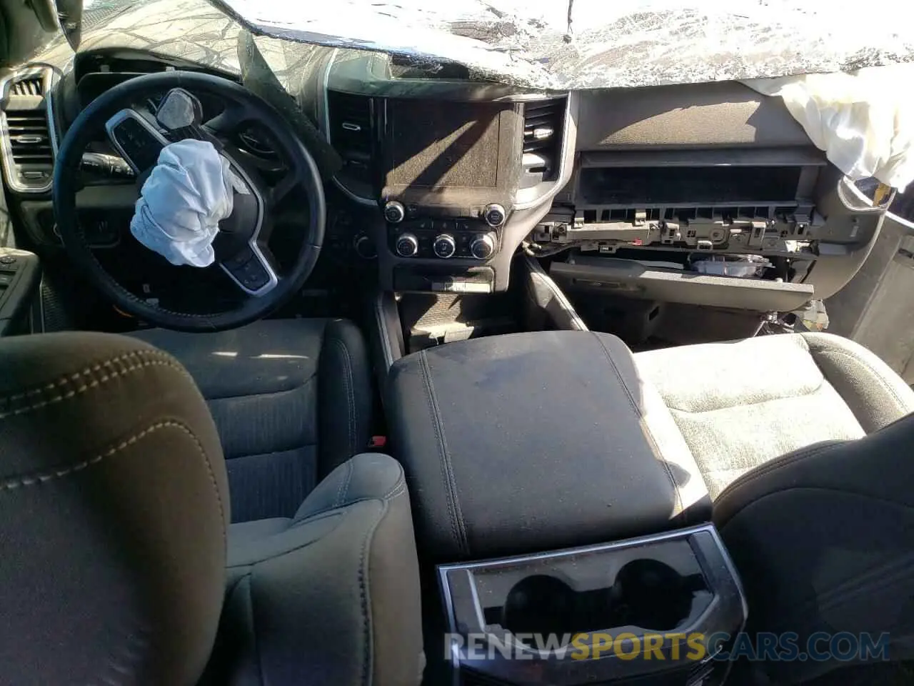 8 Photograph of a damaged car 1C6SRFBT3PN556882 RAM 1500 2023
