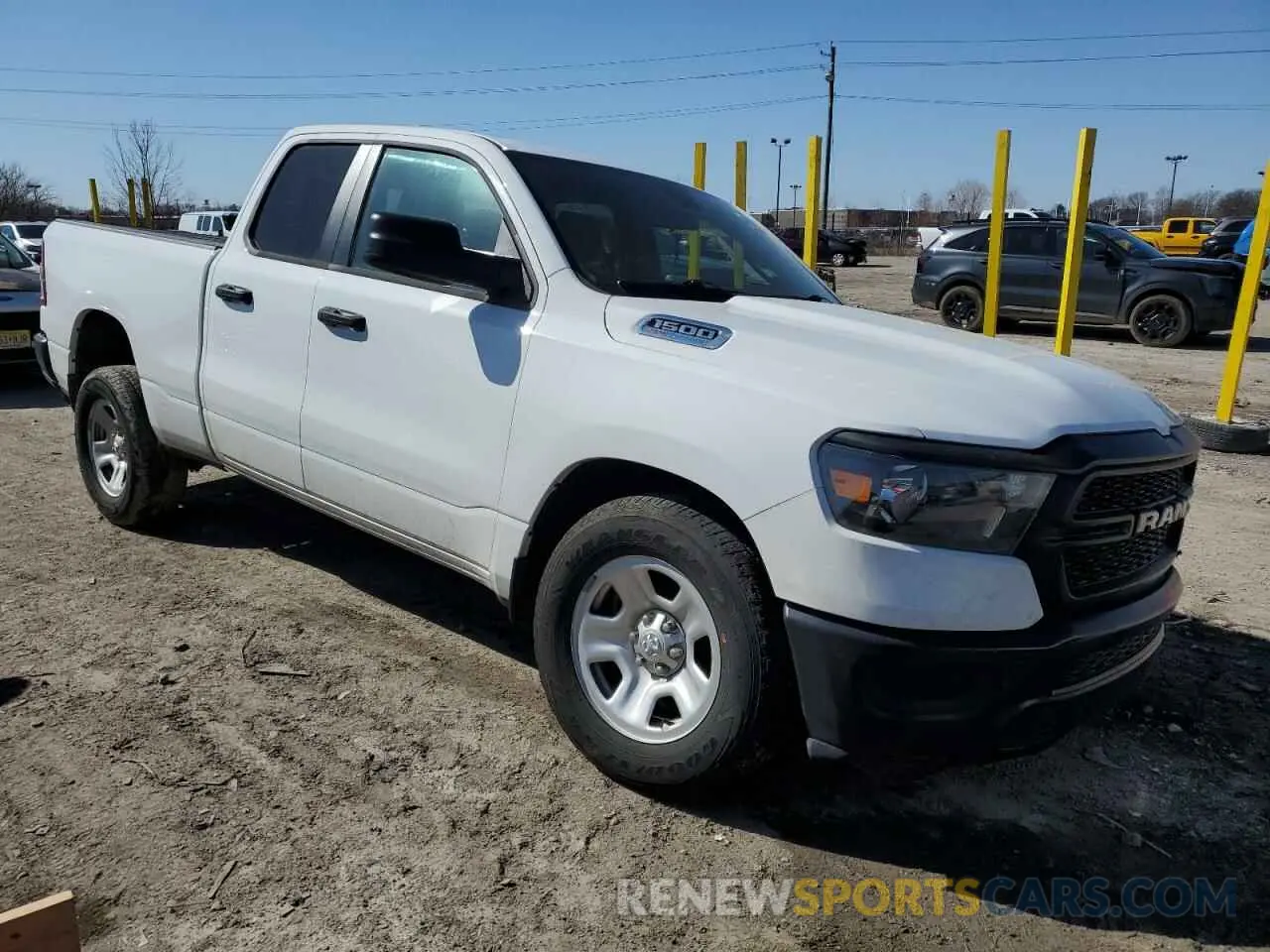 4 Photograph of a damaged car 1C6SRFCT5PN677234 RAM 1500 2023