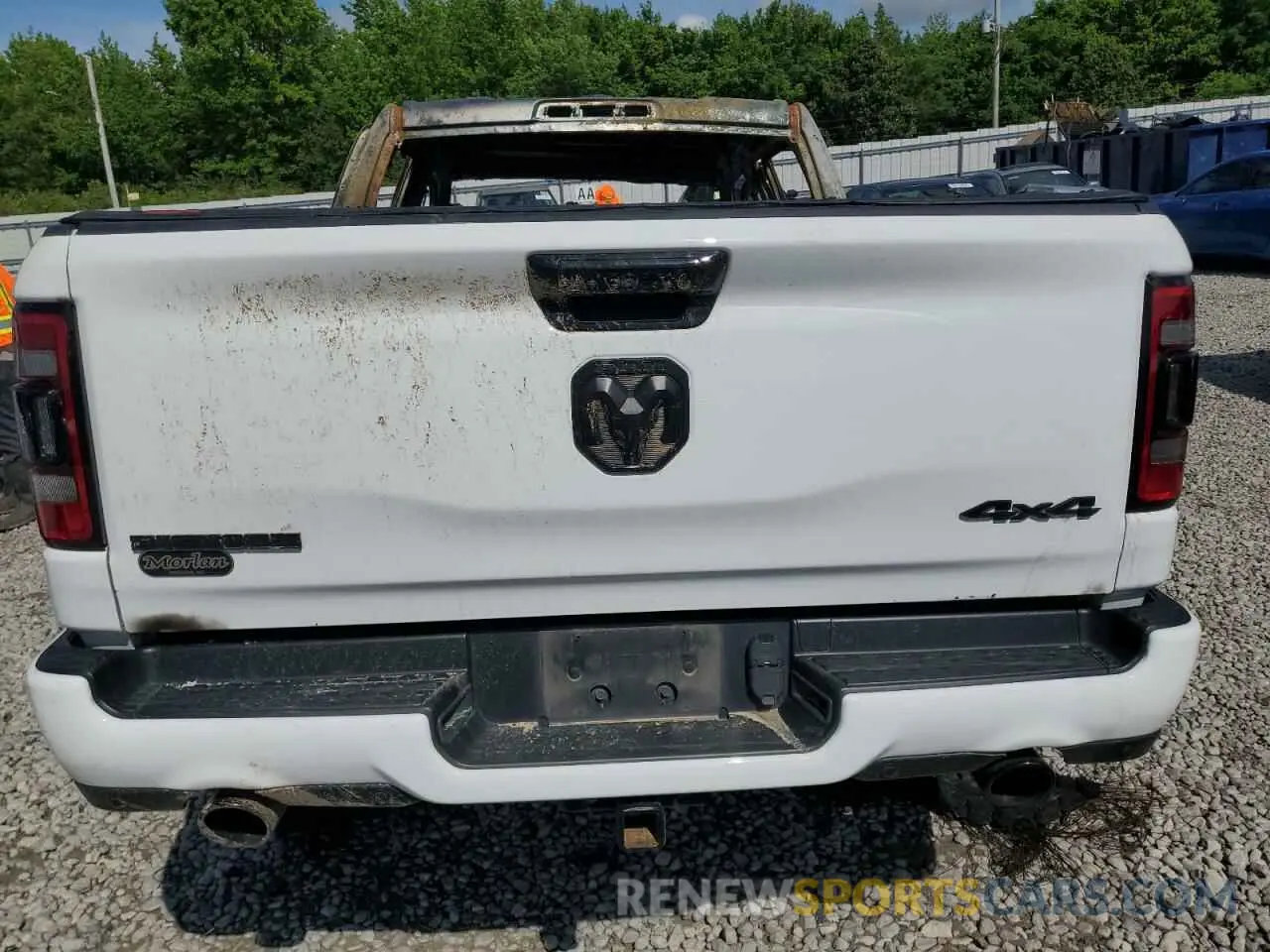 6 Photograph of a damaged car 1C6SRFFT0PN580275 RAM 1500 2023