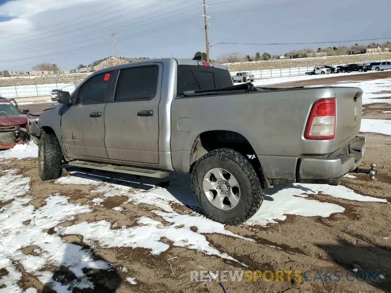 2 Photograph of a damaged car 1C6SRFFT1PN682023 RAM 1500 2023