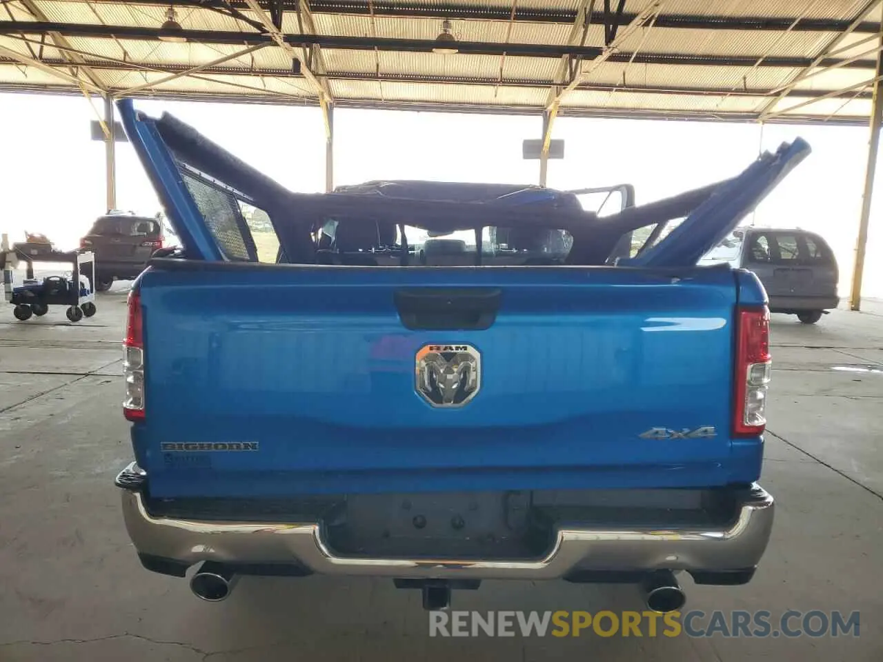 6 Photograph of a damaged car 1C6SRFFT2PN702733 RAM 1500 2023