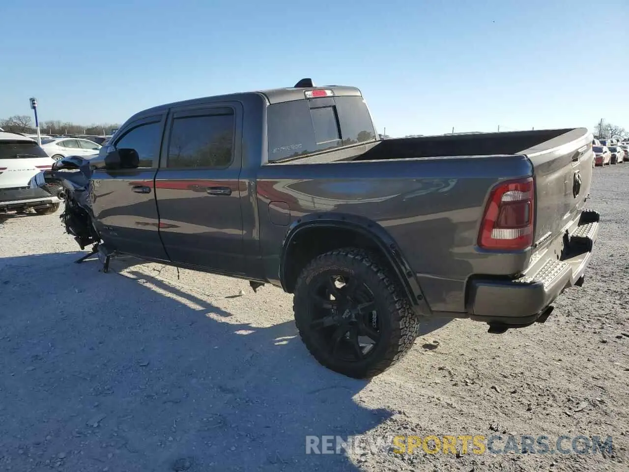 2 Photograph of a damaged car 1C6SRFFT3PN602382 RAM 1500 2023