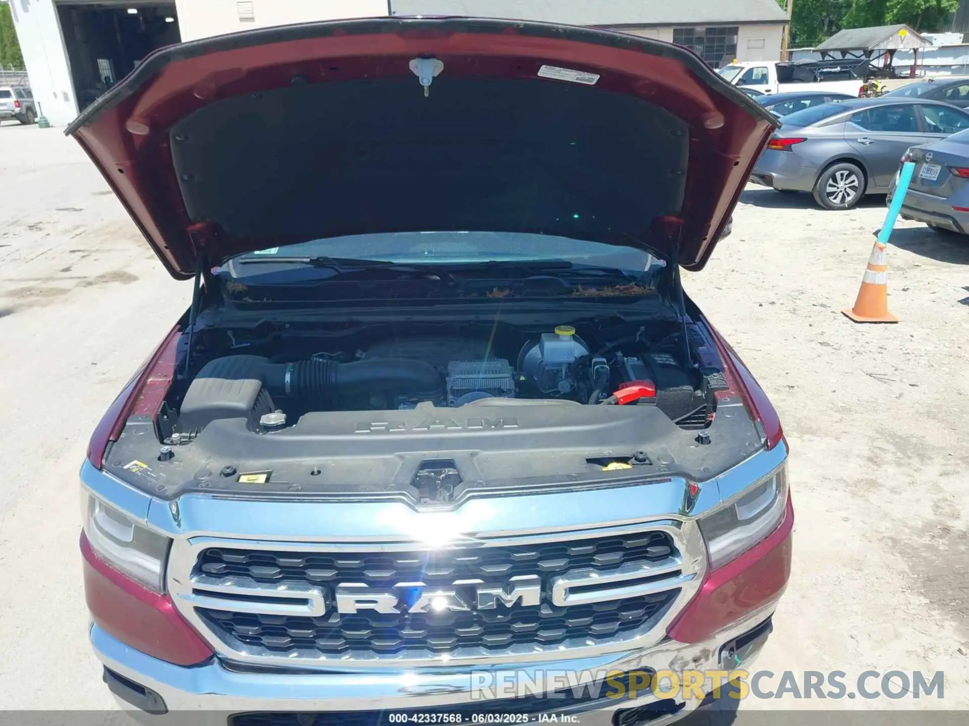 10 Photograph of a damaged car 1C6SRFFT6PN685743 RAM 1500 2023