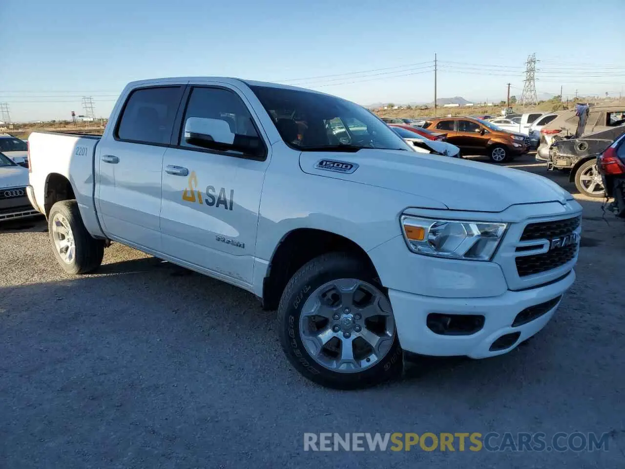 4 Фотография поврежденного автомобиля 1C6SRFFT7PN673195 RAM 1500 2023