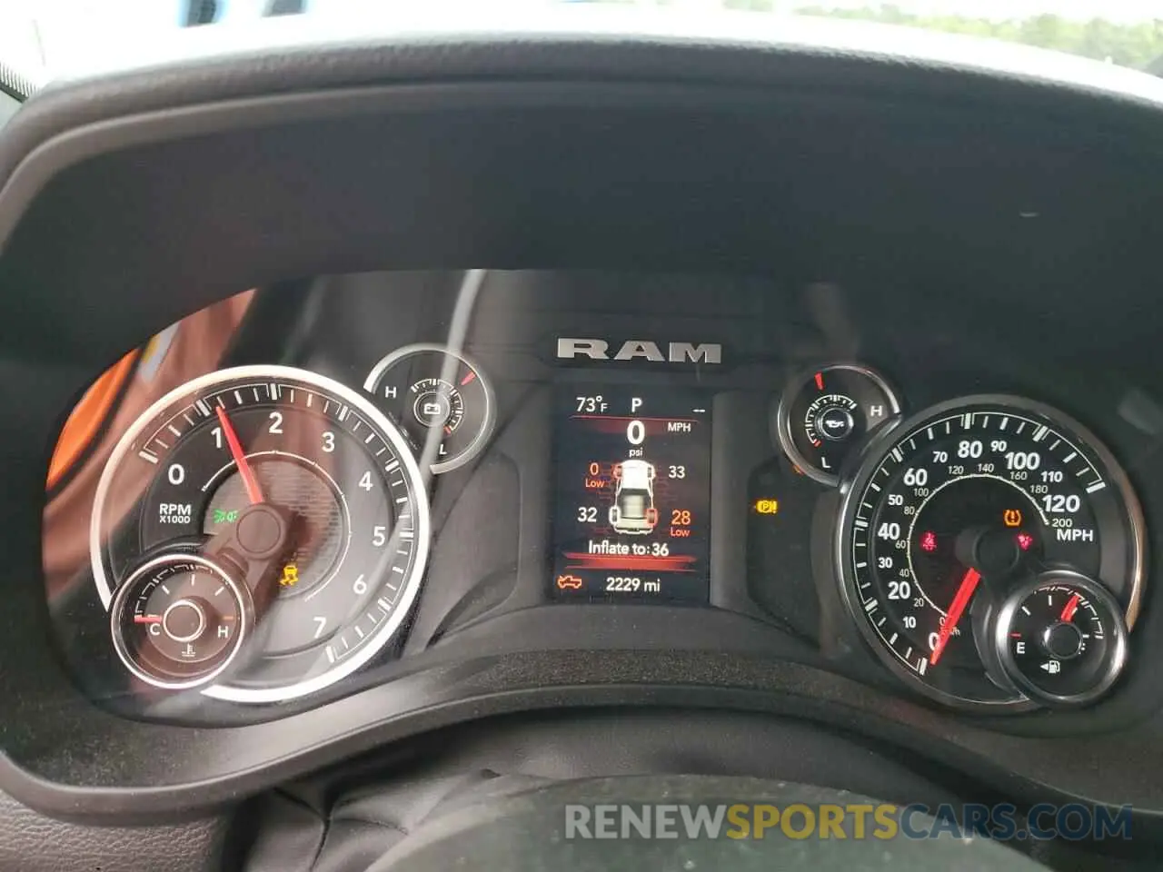 9 Фотография поврежденного автомобиля 1C6SRFGT1PN666130 RAM 1500 2023