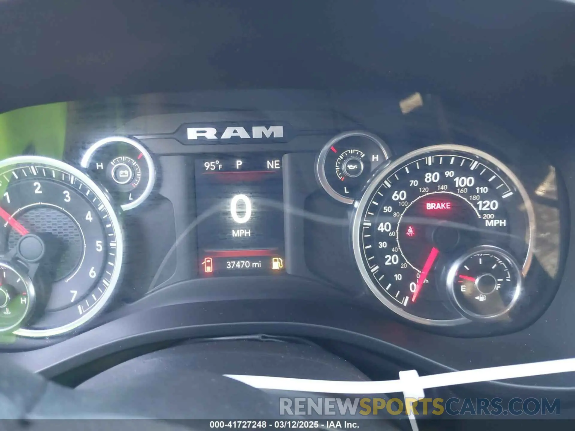 7 Фотография поврежденного автомобиля 1C6SRFGT4PN663433 RAM 1500 2023