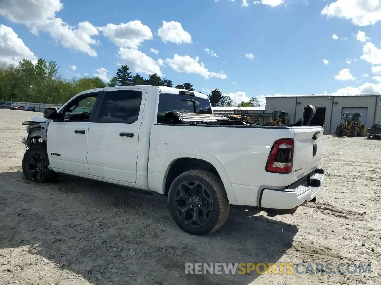 2 Photograph of a damaged car 1C6SRFHT5PN532512 RAM 1500 2023