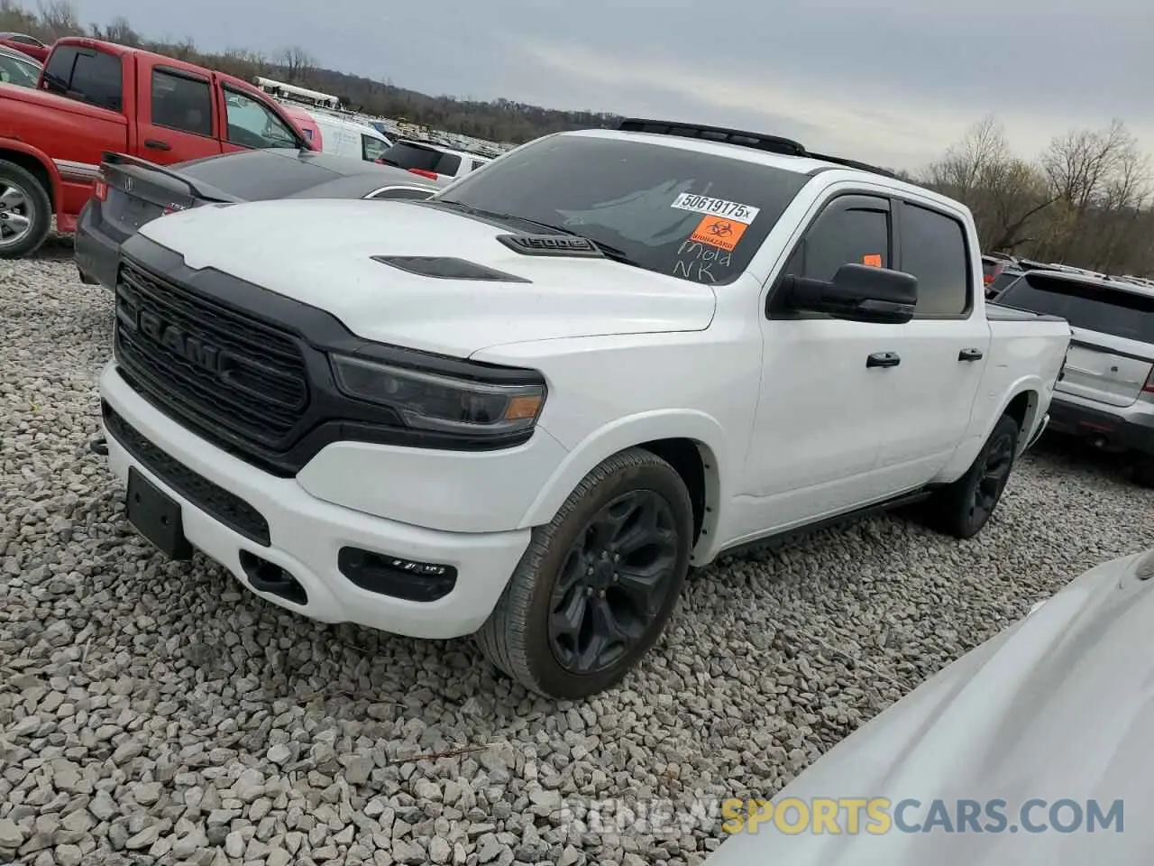 1 Photograph of a damaged car 1C6SRFHT6PN655767 RAM 1500 2023