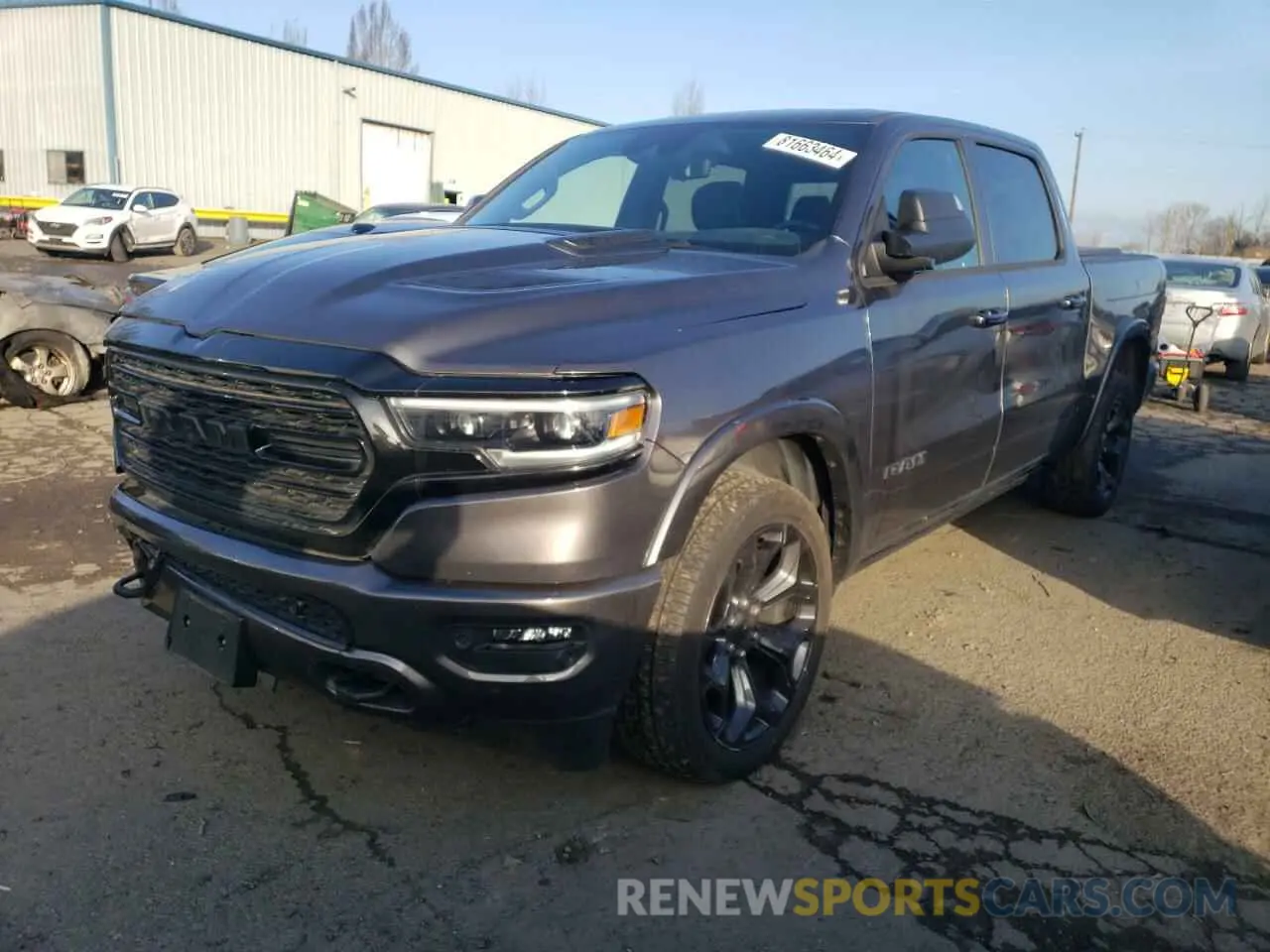 1 Photograph of a damaged car 1C6SRFHTXPN666223 RAM 1500 2023