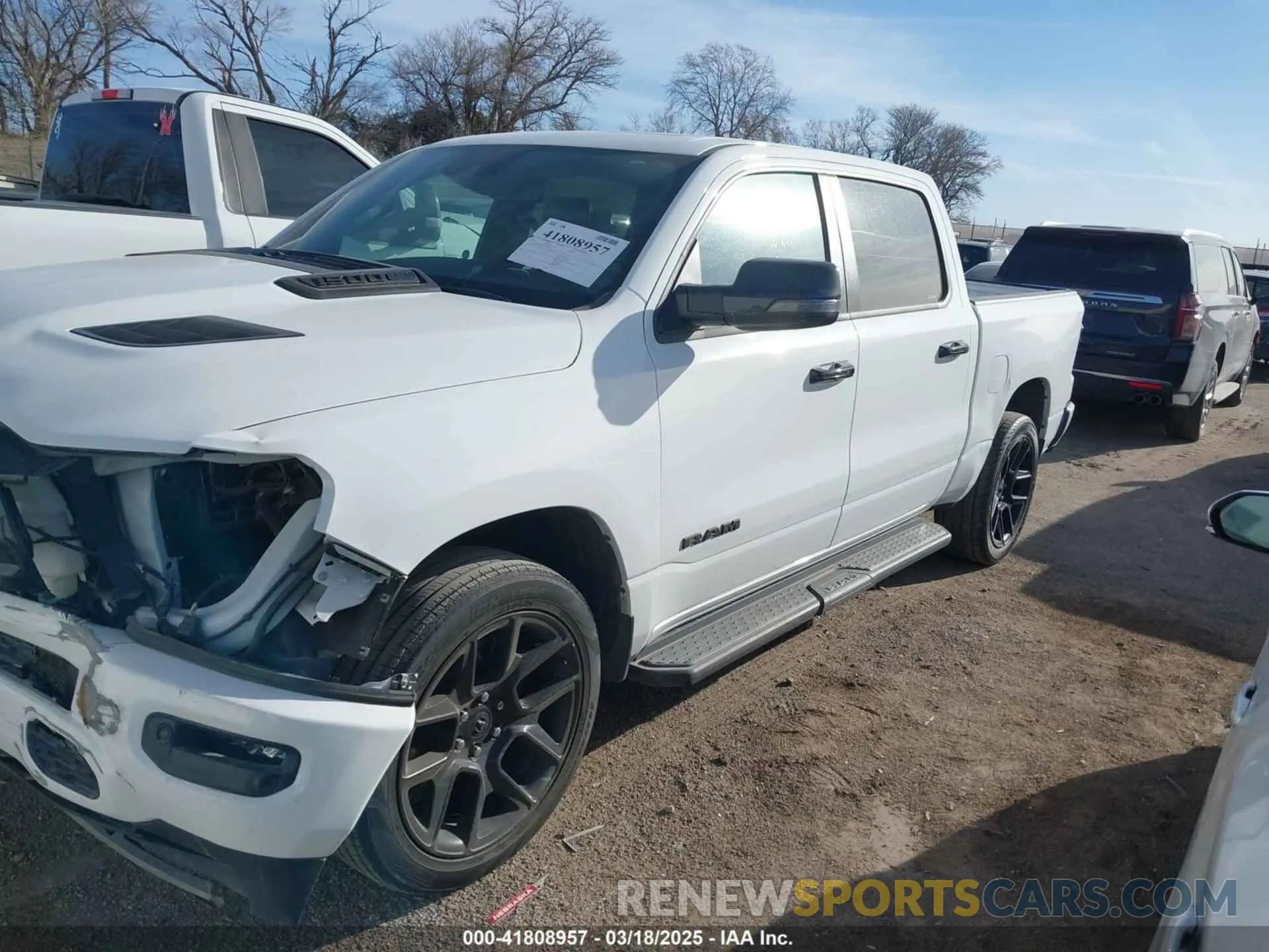 2 Photograph of a damaged car 1C6SRFJT7PN541092 RAM 1500 2023