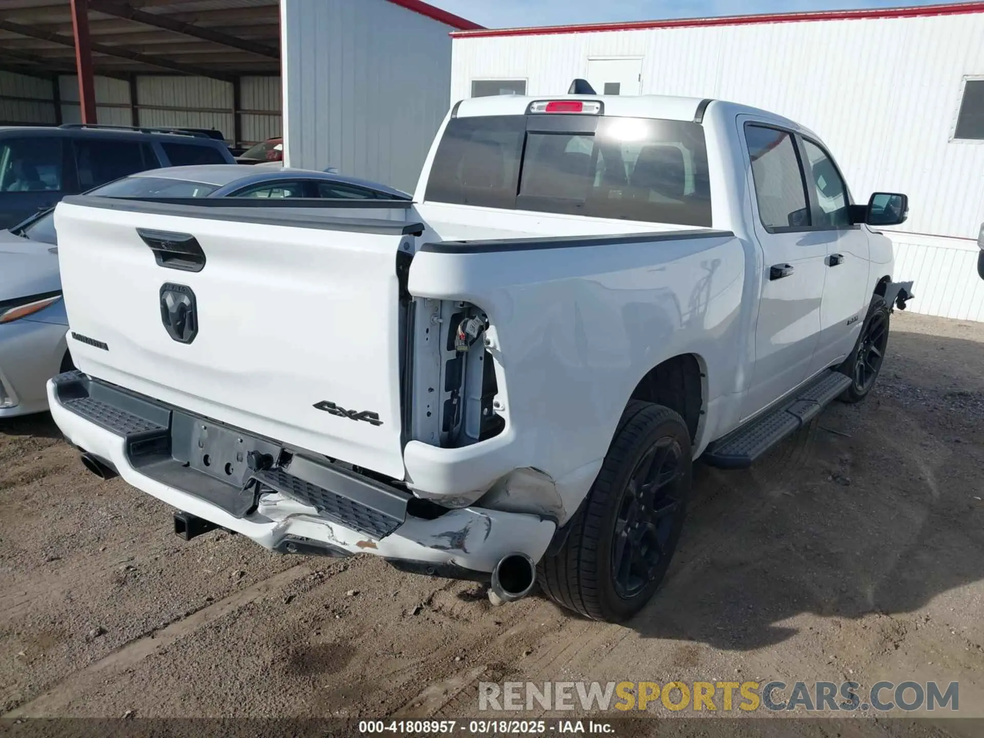 4 Photograph of a damaged car 1C6SRFJT7PN541092 RAM 1500 2023