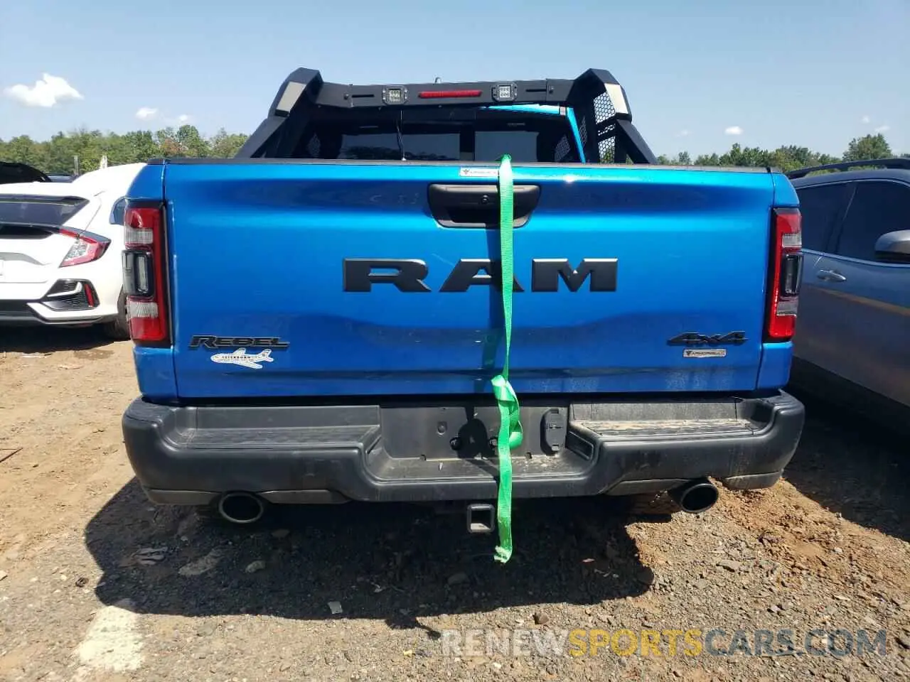 6 Photograph of a damaged car 1C6SRFLT5PN590742 RAM 1500 2023