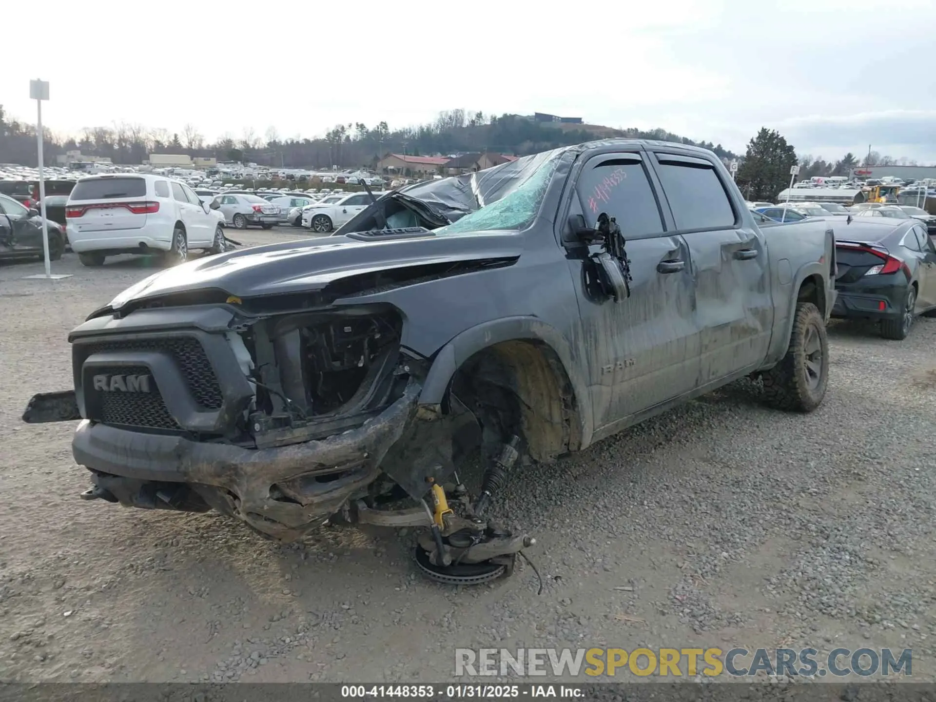 2 Фотография поврежденного автомобиля 1C6SRFLT6PN637289 RAM 1500 2023