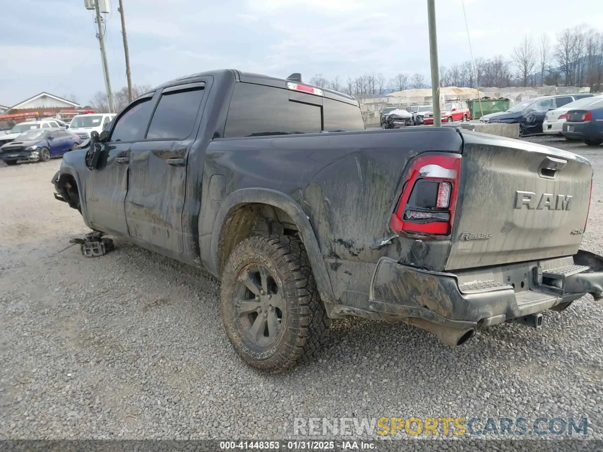 3 Фотография поврежденного автомобиля 1C6SRFLT6PN637289 RAM 1500 2023