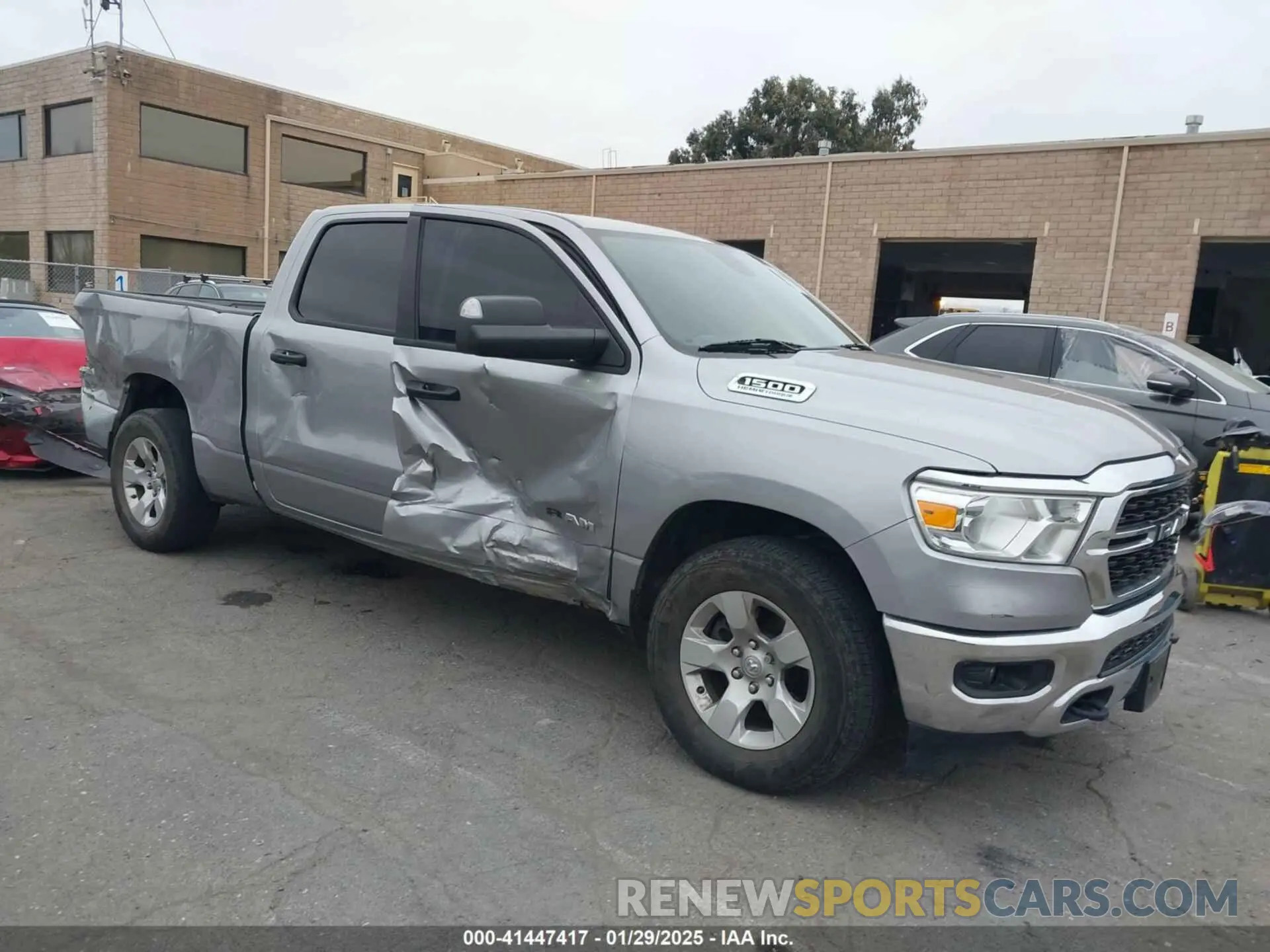 1 Photograph of a damaged car 1C6SRFMT2PN622514 RAM 1500 2023