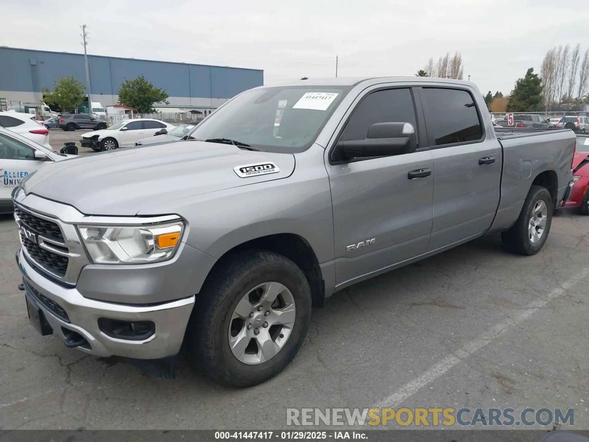 2 Photograph of a damaged car 1C6SRFMT2PN622514 RAM 1500 2023