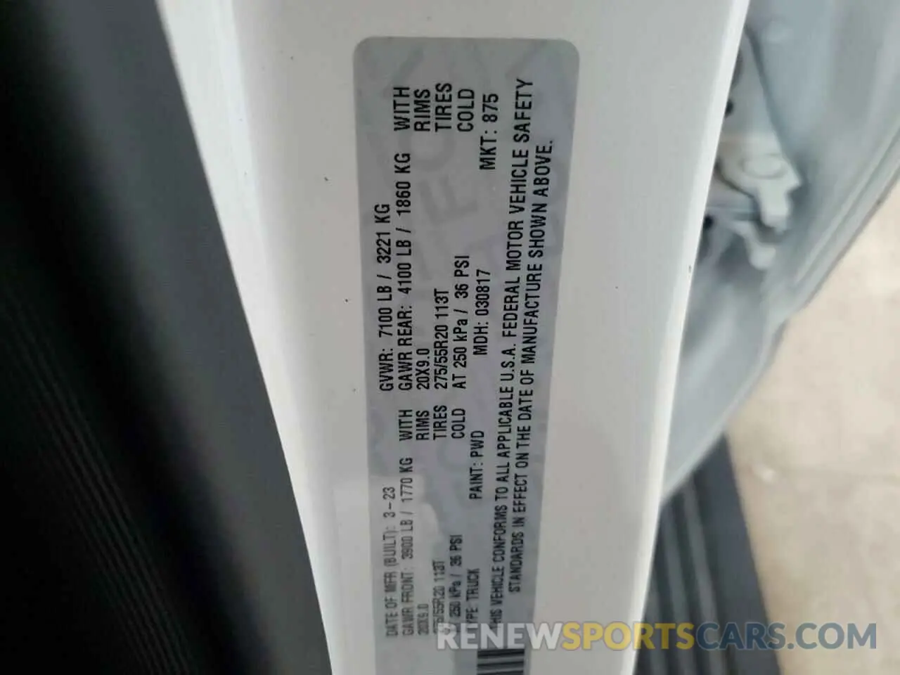13 Фотография поврежденного автомобиля 1C6SRFPT8PN586582 RAM 1500 2023