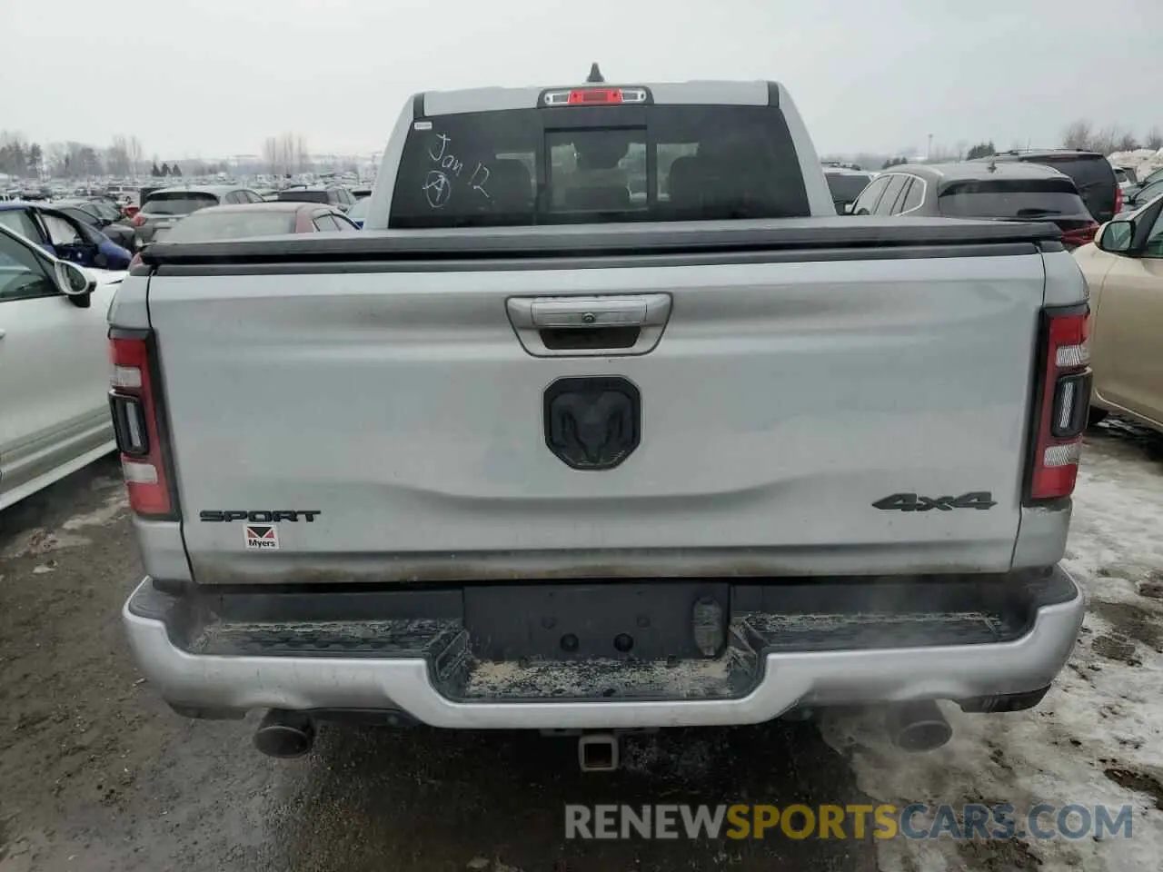 6 Фотография поврежденного автомобиля 1C6SRFVT7PN680987 RAM 1500 2023