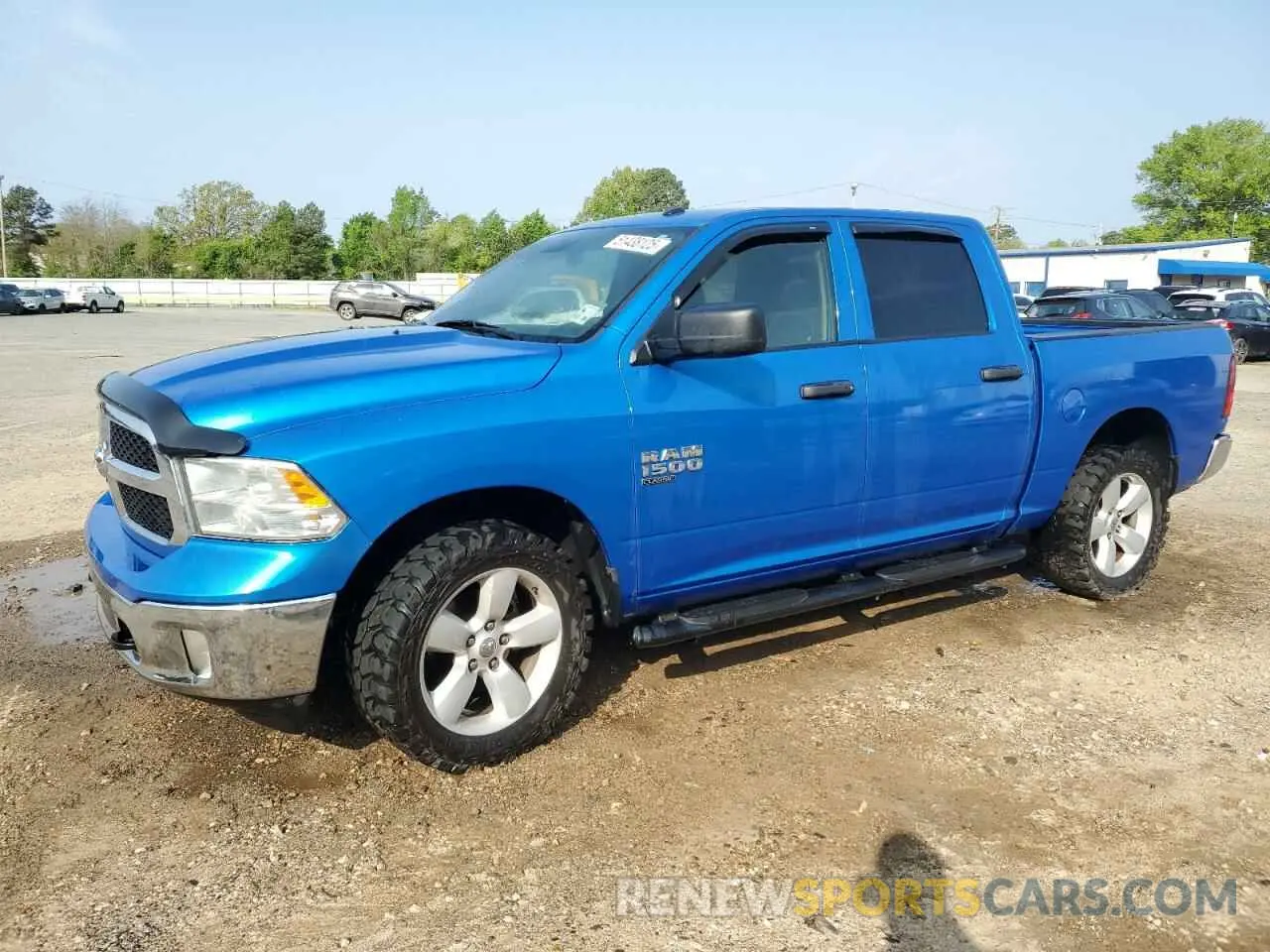 1 Photograph of a damaged car 3C6RR7KG3PG663902 RAM 1500 2023