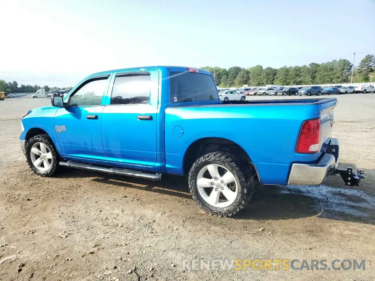 2 Photograph of a damaged car 3C6RR7KG3PG663902 RAM 1500 2023