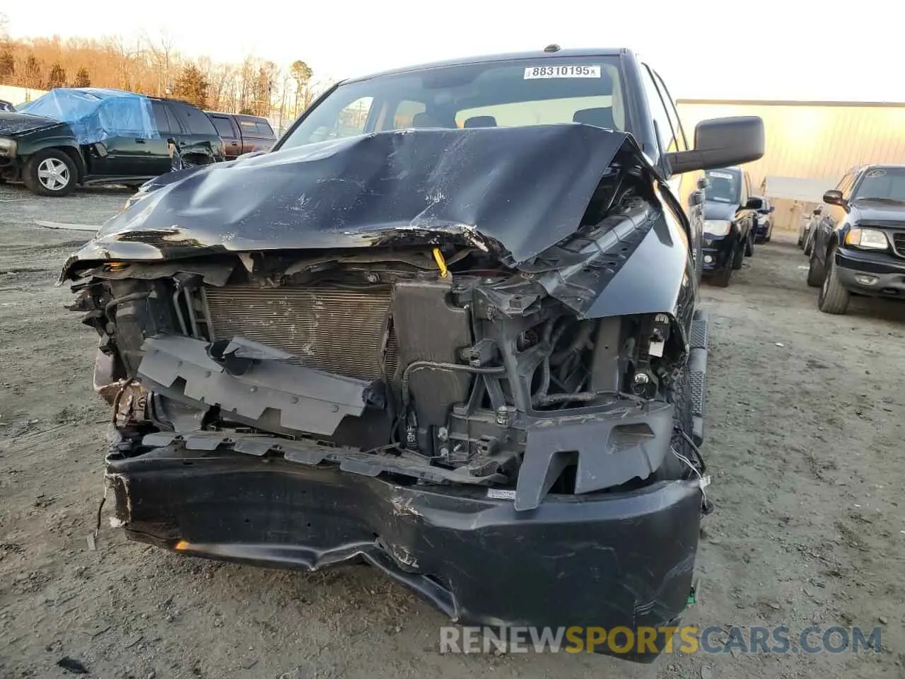 5 Photograph of a damaged car 3C6RR7KGXPG647843 RAM 1500 2023