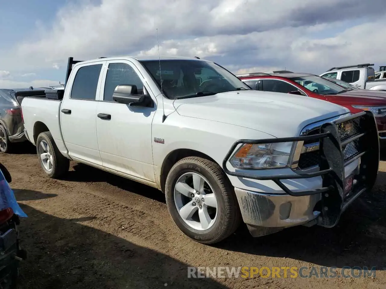 4 Photograph of a damaged car 3C6RR7KTXPG669368 RAM 1500 2023