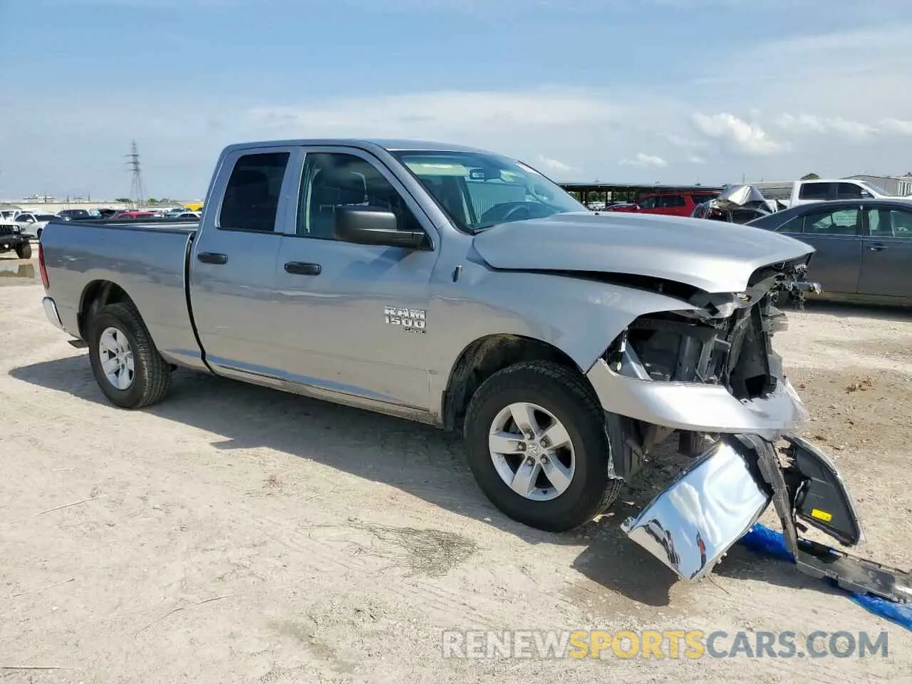4 Photograph of a damaged car 1C6RR6FG9RS129335 RAM 1500 2024