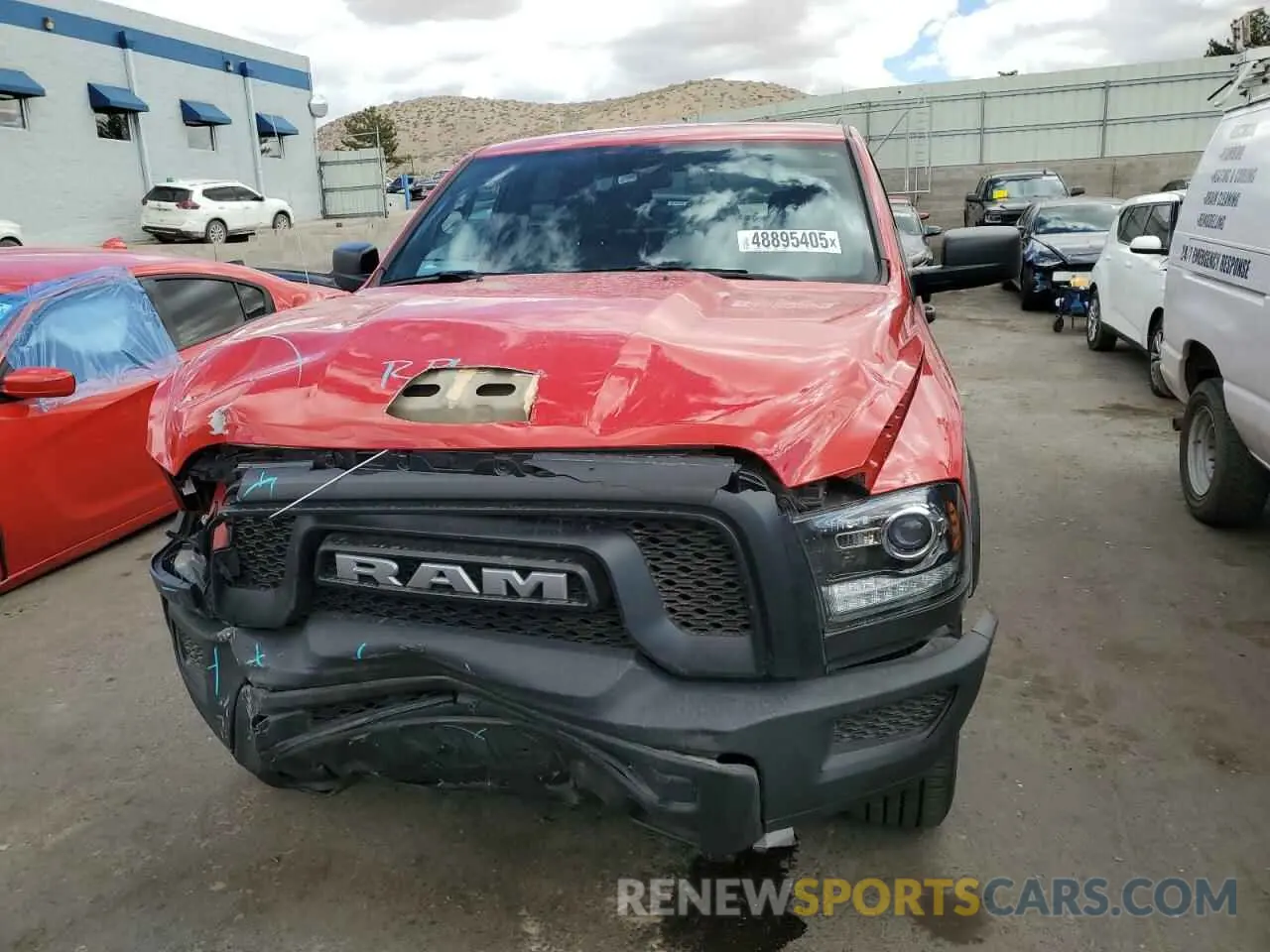 5 Photograph of a damaged car 1C6RR6LG7RS122887 RAM 1500 2024