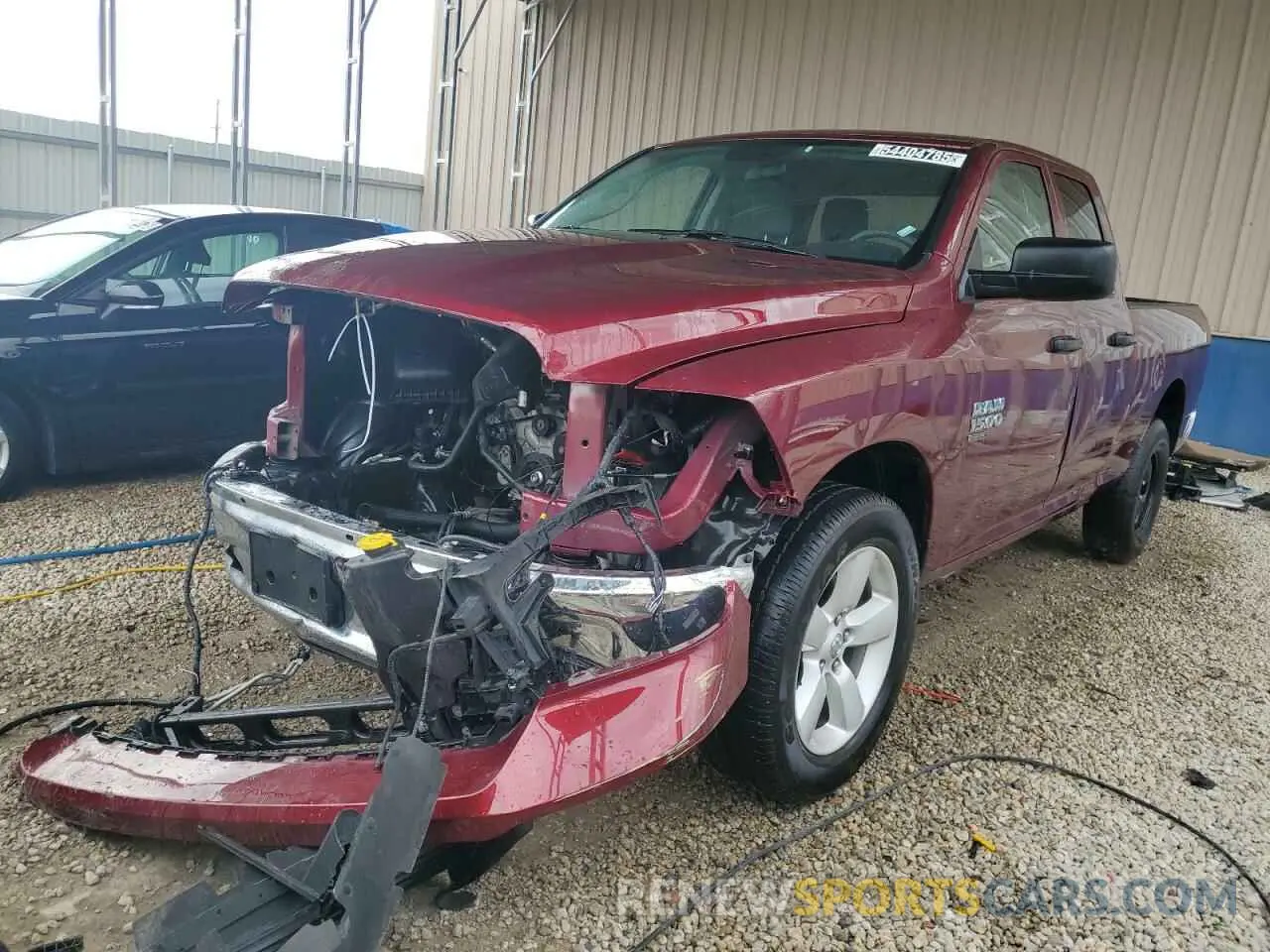 1 Photograph of a damaged car 1C6RR7GG4RS155295 RAM 1500 2024