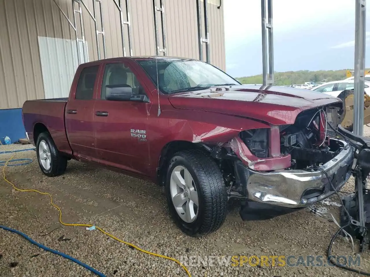 4 Photograph of a damaged car 1C6RR7GG4RS155295 RAM 1500 2024